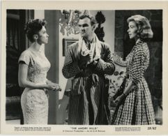 Stanley Baker, Jocelyn Lane, and Elisabeth Müller in The Angry Hills (1959)