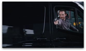 Christopher Cassarino as Vaughn Davis in NBC's Law and Order: Organized Crime