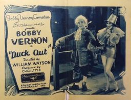 Bobby Vernon in Duck Out (1927)