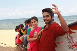 G.V. Prakash Kumar and Arthana Binu in Semma (2018)