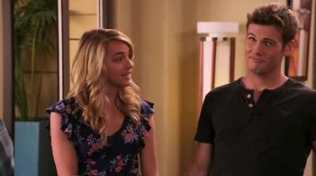 Katelyn Tarver and David Cade in Big Time Rush (2009)