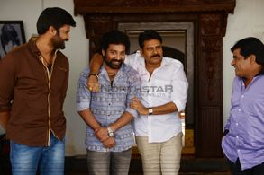 Mohammad Ali, Pawan Kalyan, Siva Balaji, and Kamal Kamaraju in Katamarayudu (2017)