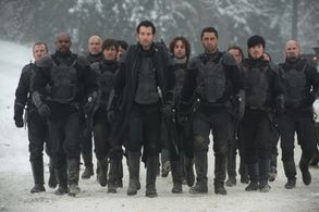 Cliff Curtis, Tsuyoshi Ihara, Clive Owen, James Babson, Michael Lombardi, and Daniel Adegboyega in Last Knights (2015)