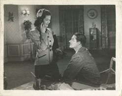 William Henry and Beverly Lloyd in Silent Partner (1944)