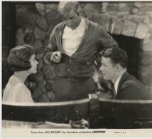 Rex Bell, Helen Cohan, and Will Rogers in Lightnin' (1930)