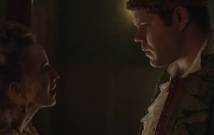Holli Dempsey and Douggie McMeekin in Harlots (2017)