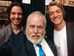 With Jake Stormoen and Mason Davis at the 2016 UFA