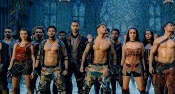 Varun Dhawan, Shraddha Kapoor, Dharmesh Yelande, Raghav Juyal, Sushant Pujari, Salman Yusuff Khan, and Caroline Wilde