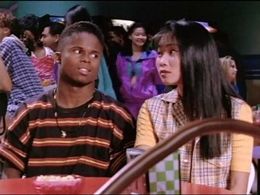 Walter Jones and Thuy Trang in Mighty Morphin Power Rangers (1993)