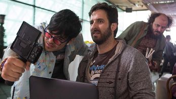 Rafinha Bastos, Paulinho Serra, and Gusta Stockler