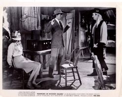 Richard Bailey, Roy Barcroft, and Linda Stirling in Manhunt of Mystery Island (1945)