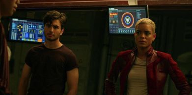 Elizabeth Faith Ludlow and Alexander Eling in Another Life (2019)