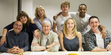 Emma Amos, Elizabeth Carling, Christopher Ettridge, Nicholas Lyndhurst, Khali Best, Liam Jeavons, Tim Preston, and Esme 