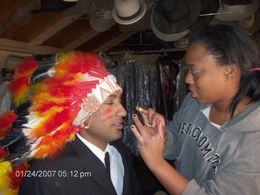 Ajay Vidure on set of Creative Differences