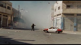 The Hurt Locker - Jeremy Renner confronts taxi driver