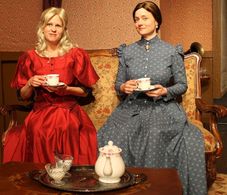 Carolyn Crotty as Lizzie Borden in Blood Relations