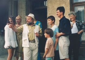 Arnost Goldflam, Miro Noga, Ivana Skarková, Milena Steinmasslová, Jana Stepánková, Marián Beník, and Pavel Zednícek in R