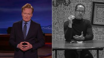 Conan O'Brien and José Arroyo in Conan (2010)