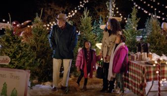 Sashani and Stan Shaw in a Winter Song with Poet and Cadence.