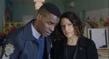 Monique Gabriela Curnen and Andre Ozim in Power (2014)