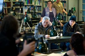 Gojko Mitic, Andreas Schmidt-Schaller, and Anne-Kathrin Gummich in Leipzig Homicide (2001)