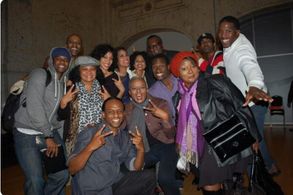Harold Sylvester, Rhonda Stubbins White, Jah Shams, Elizabeth June, Tiffany Coty, Jason Mimms, Jovan Adepo, and Cydney W