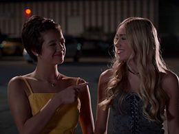 Emily Skinner and Peyton Elizabeth Lee in Andi Mack (2017)