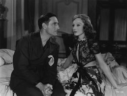Basil Rathbone and Elisabeth Bergner in Paris Calling (1941)