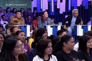 Gladys Guevarra, Caesar Cosme, and Sef Cadayona in Laff Camera Action (2016)