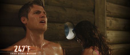 Travis Van Winkle and Christina Ulloa in 247°F (2011)