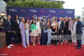 Kate Bone and Cast of Purple Hearts