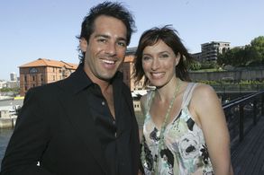 Alex Dimitriades and Claudia Karvan