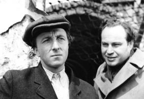 Tadeusz Bartosik and Bogumil Kobiela in Bad Luck (1960)