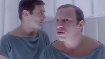 Olgierd Lukaszewicz and Jerzy Stuhr in Sexmission (1984)