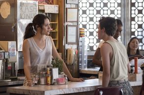 Emmy Rossum and Ethan Cutkosky in Shameless (2011)