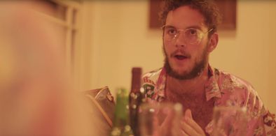 Nicholas Burton as Theo - Dave and Theo