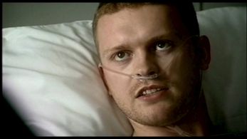 Playing guest lead Billy Greenwood in Holby City.