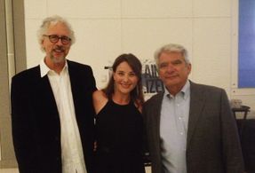 AT THE HELL ON WHEELS SEASON 4 PREMIER PARTY WITH KIRSTEN ROBEK (AKA MRS HATCH IN HOW) AND EXECUTIVE PRODUCER AND WRITER