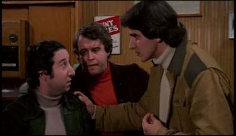Leo Colonna, Lucio Montanaro, and Alvaro Vitali in The Schoolteacher Goes to Boys' High (1978)