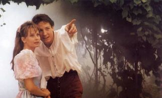 Jitka Schneiderová and Max Urlacher in Queen of the Lake (1998)