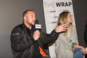 Alex Noyer speaking at The Wrap's 