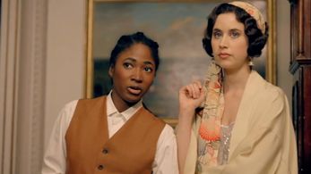Adelayo Adedayo and Liz Kingsman in Timewasters (2017)