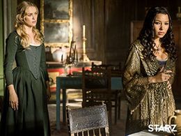 Jessica Parker Kennedy and Hannah New in Black Sails (2014)