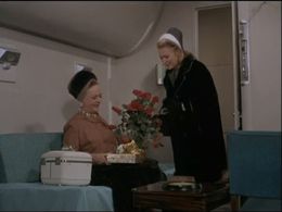 Juliet Mills and Jessie Royce Landis in The Man from U.N.C.L.E. (1964)