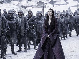 Carice van Houten and Andrew McClay in Game of Thrones (2011)