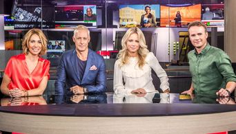 André Pops and Karin Magnusson in Morgonstudion (2017)