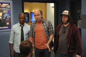 Scott Adsit, Judah Friedlander, and Keith Powell in 30 Rock (2006)