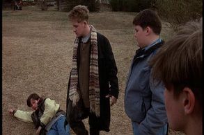 Edward Furlong, Reid Binion, Jason McGuire, and Jared Rushton in Pet Sematary II (1992)