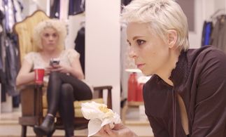 Lauren Dortch-Crozier and Sarah Mack in It's Fine.