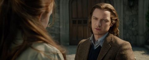 James McAvoy and Summer Fontana in X-Men: Dark Phoenix (2019)